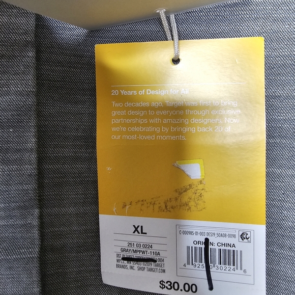 3.1 Phillip Lim Target Button Front Shirt 100% Cotton Black Gray Men's XL NWT - Picture 3 of 9